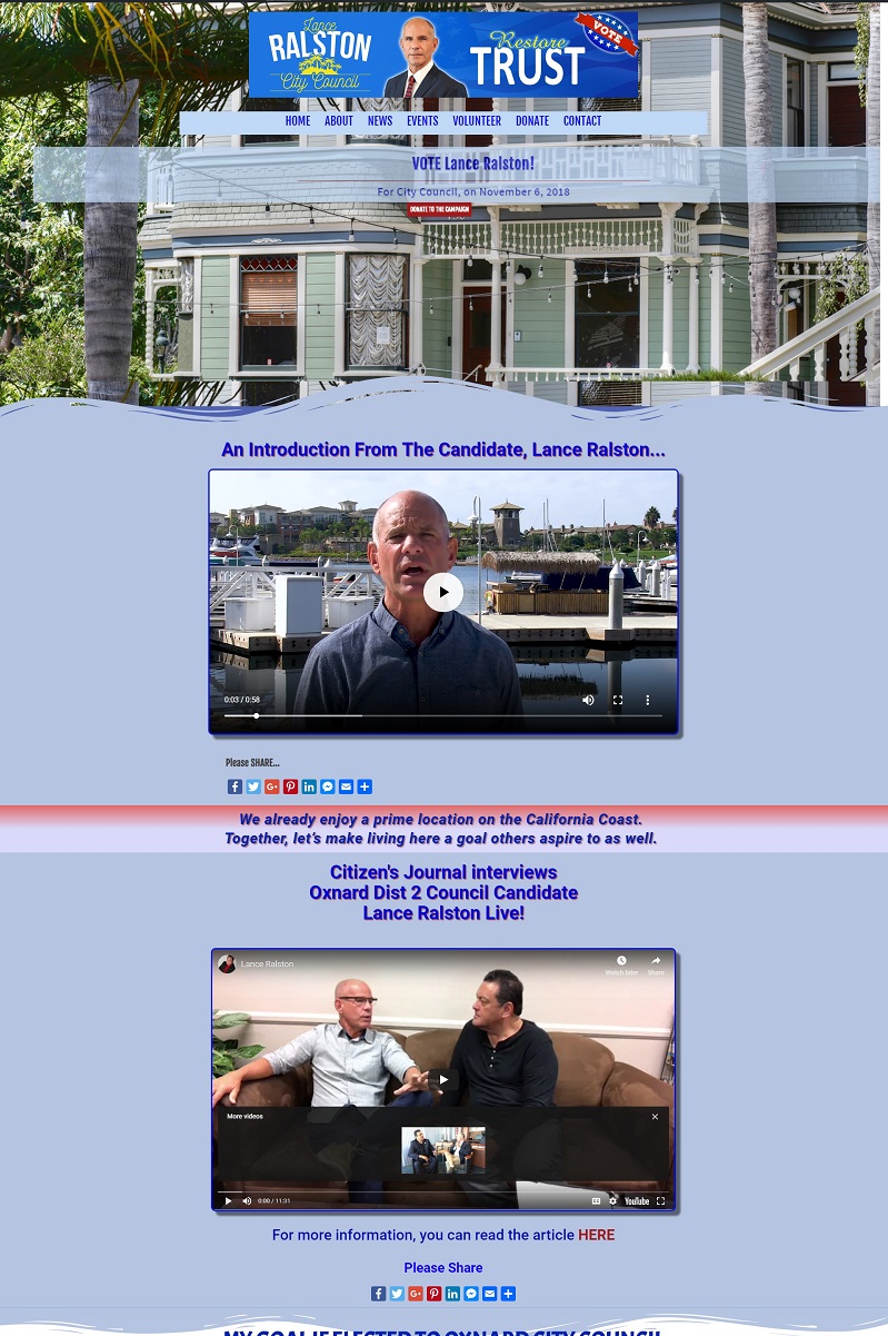 Ralston 2018 Homepage