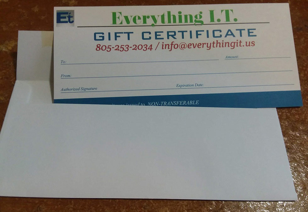 Give the Gift of I.T.